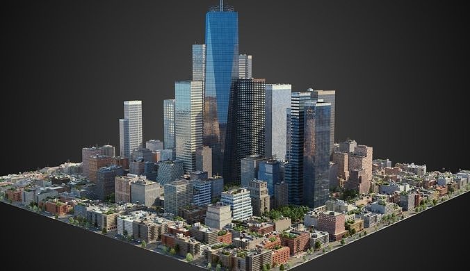 City S5 3D model 5