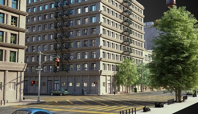 City S5 3D model 4