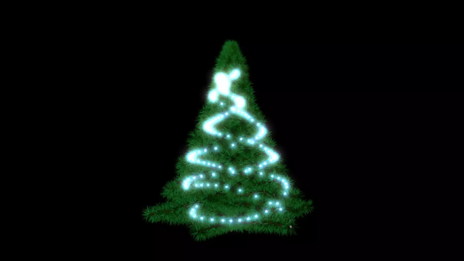 Christmas tree Free 3D model_0