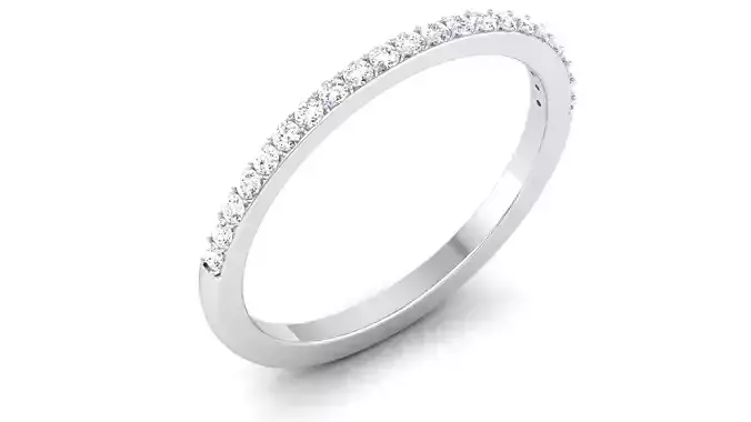 Ring 3dm stl render detail 3D print model oval diamond