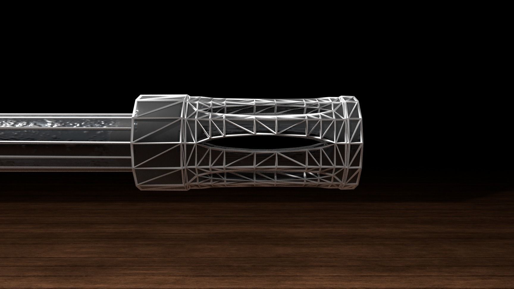 Stoner 63 ar Low-poly 3D model_12