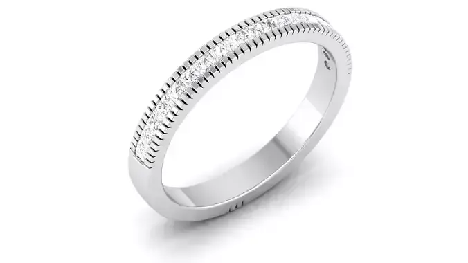 Ring 3dm stl render detail 3D print model oval diamond