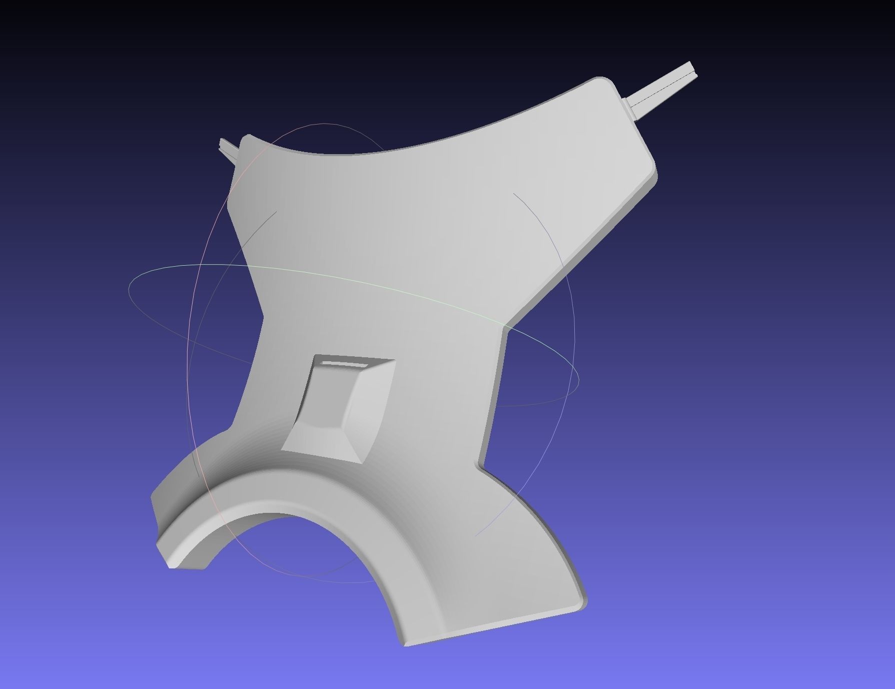 Overwatch Brigitte Main Stomach Armor 3D print model_9