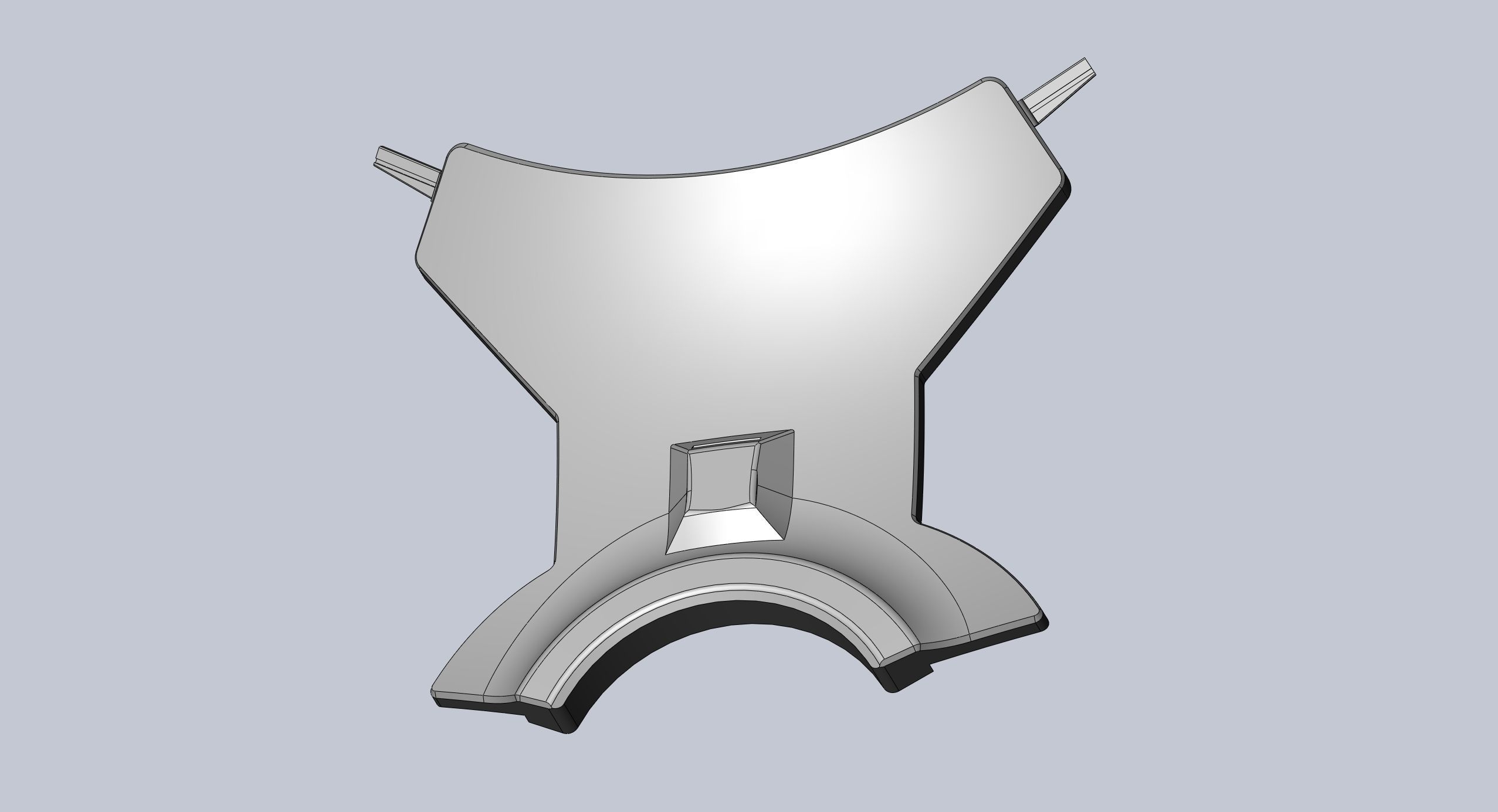 Overwatch Brigitte Main Stomach Armor 3D print model_1