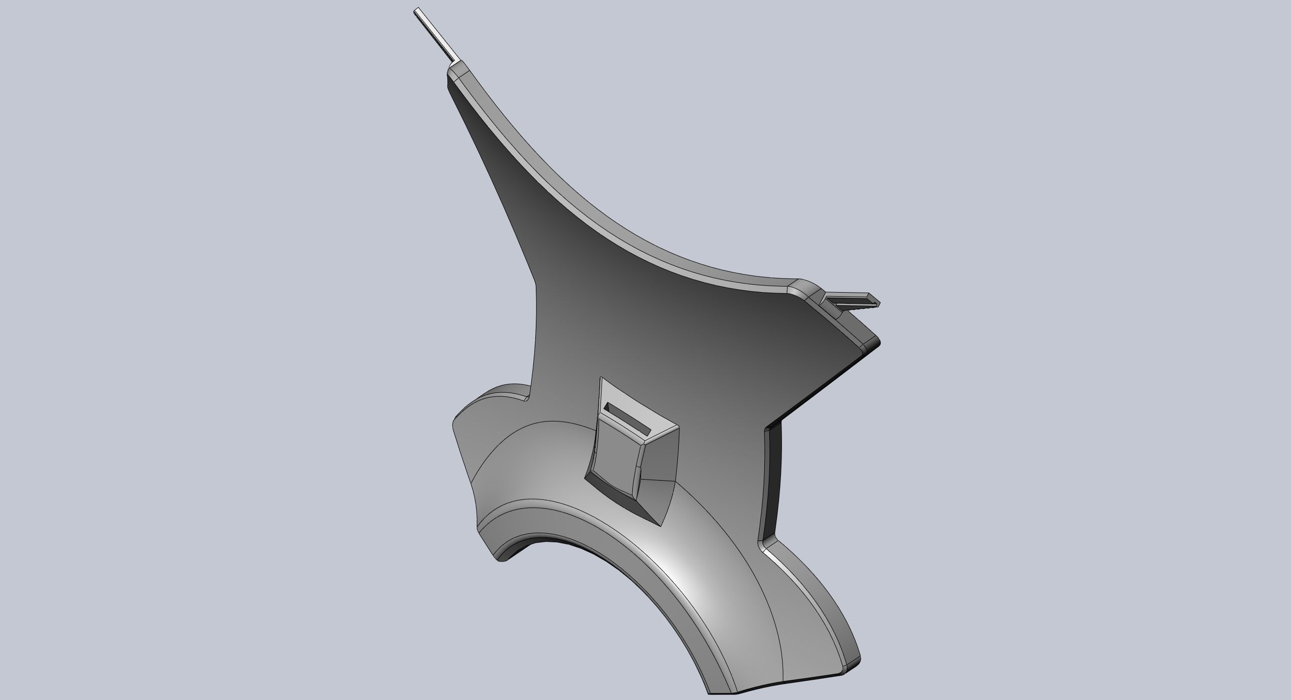 Overwatch Brigitte Main Stomach Armor 3D print model_17