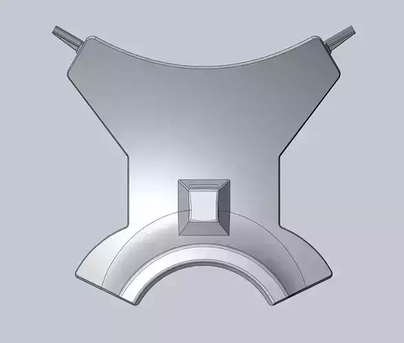 Overwatch Brigitte Main Stomach Armor 3D print model