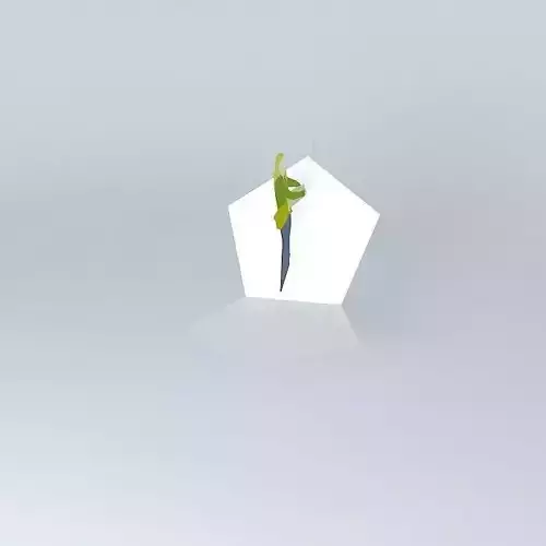 Dodecahedron 2 0 house with knife Free 3D model