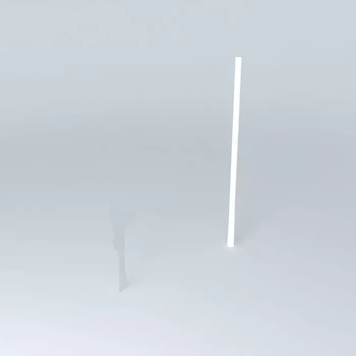 squared pipe Free 3D model_0