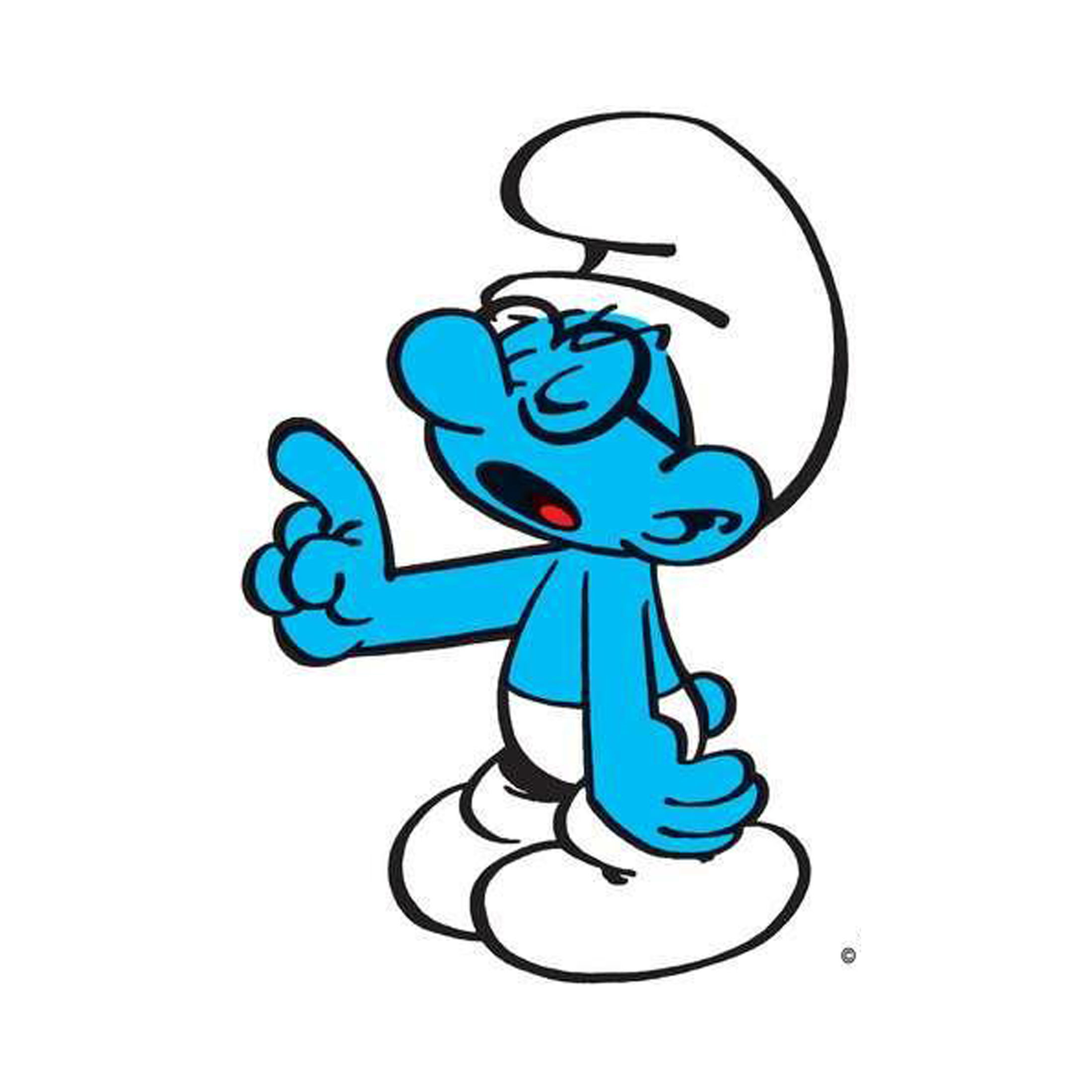 BRAINY SMURF - MOLD 3D print model_8