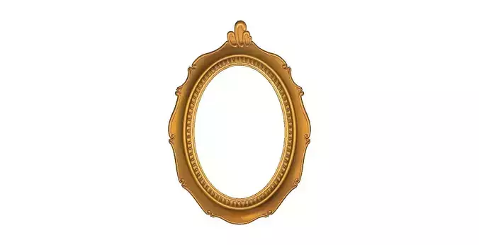 Frames for mirror  3d stl model for cnc Carving