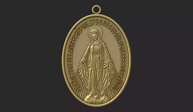 Virgen Milagrosa Miraculous Medal