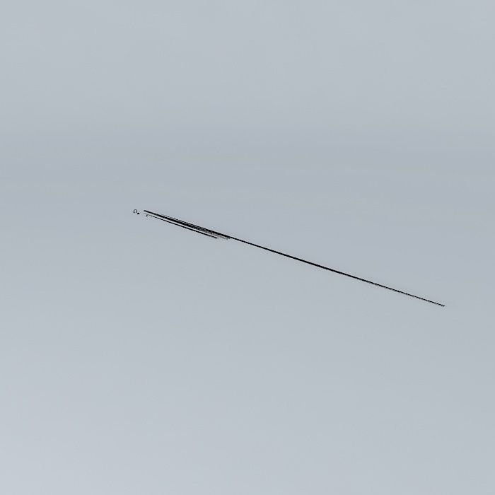 Chain link fence hardware Free 3D model_4