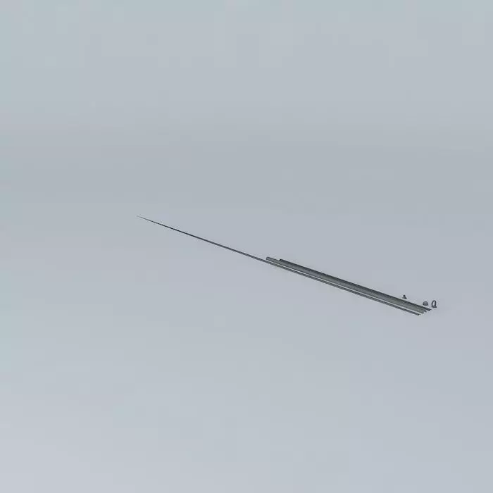 Chain link fence hardware Free 3D model_0