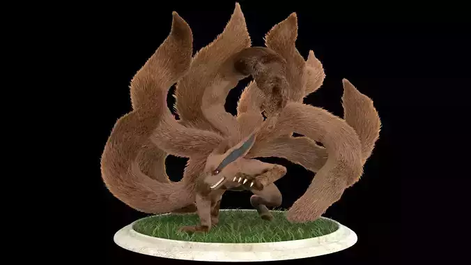 Kurama Nine Tails Naruto