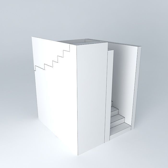 Traut staircase Free 3D model_3
