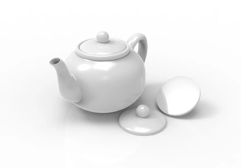 Teapot 3D model_0