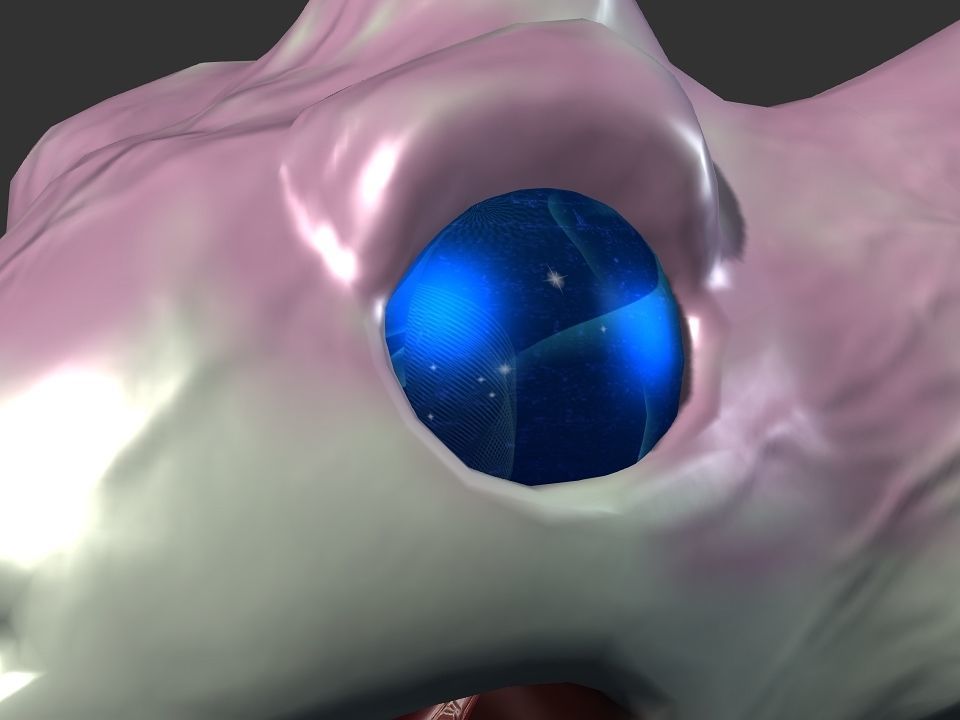 Spring the water wyvern Low-poly 3D model_10