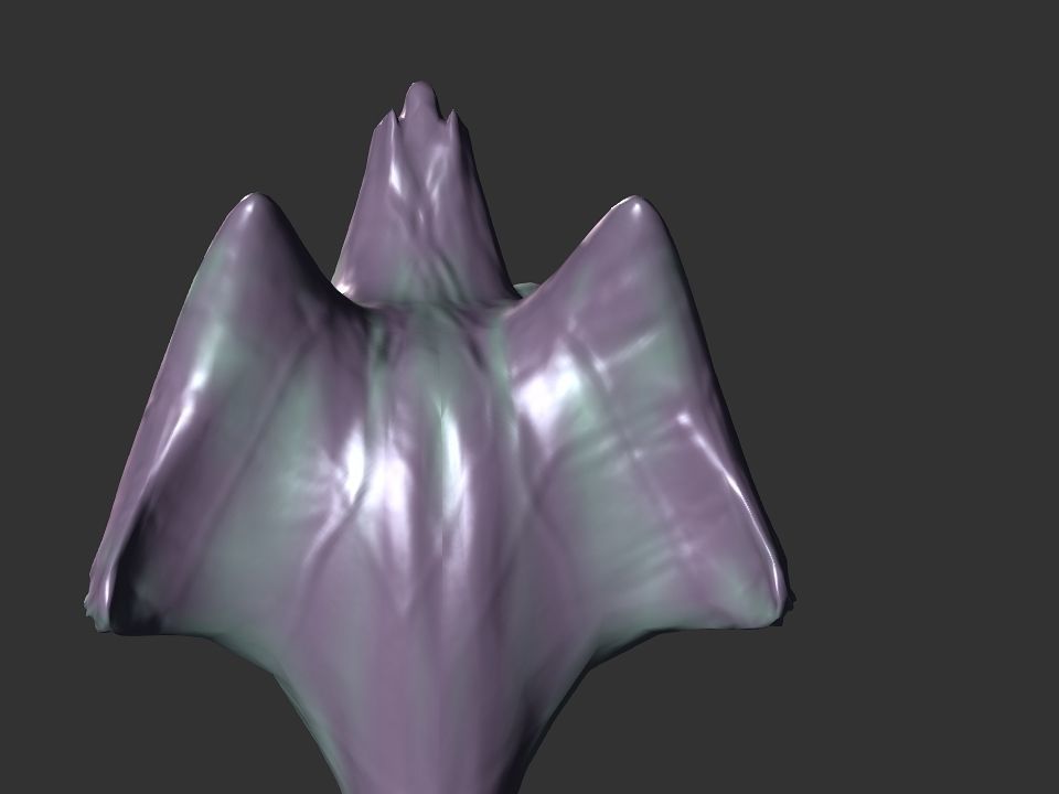 Spring the water wyvern Low-poly 3D model_17