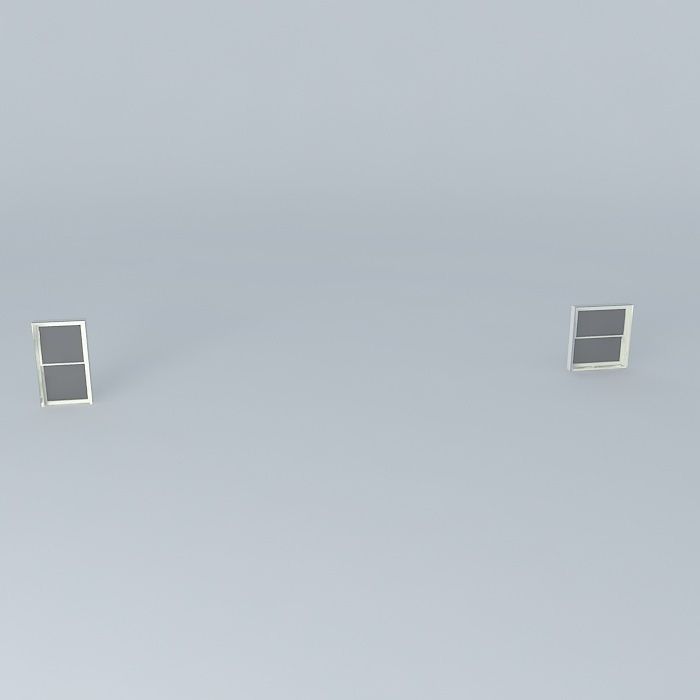 Process of resizing a window component Free 3D model_2