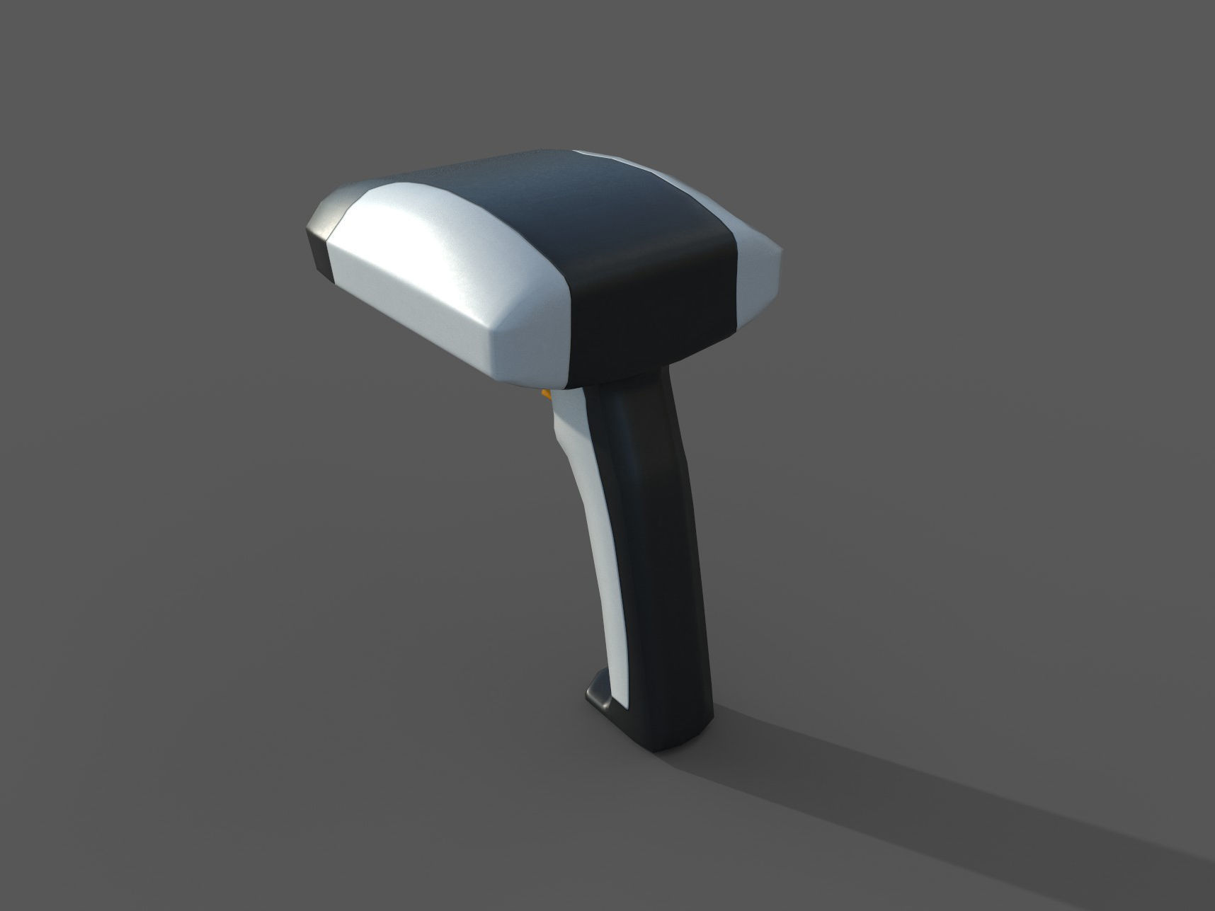 3D model Barcode reader PBR lowpoly VR / AR / lowpoly CGTrader
