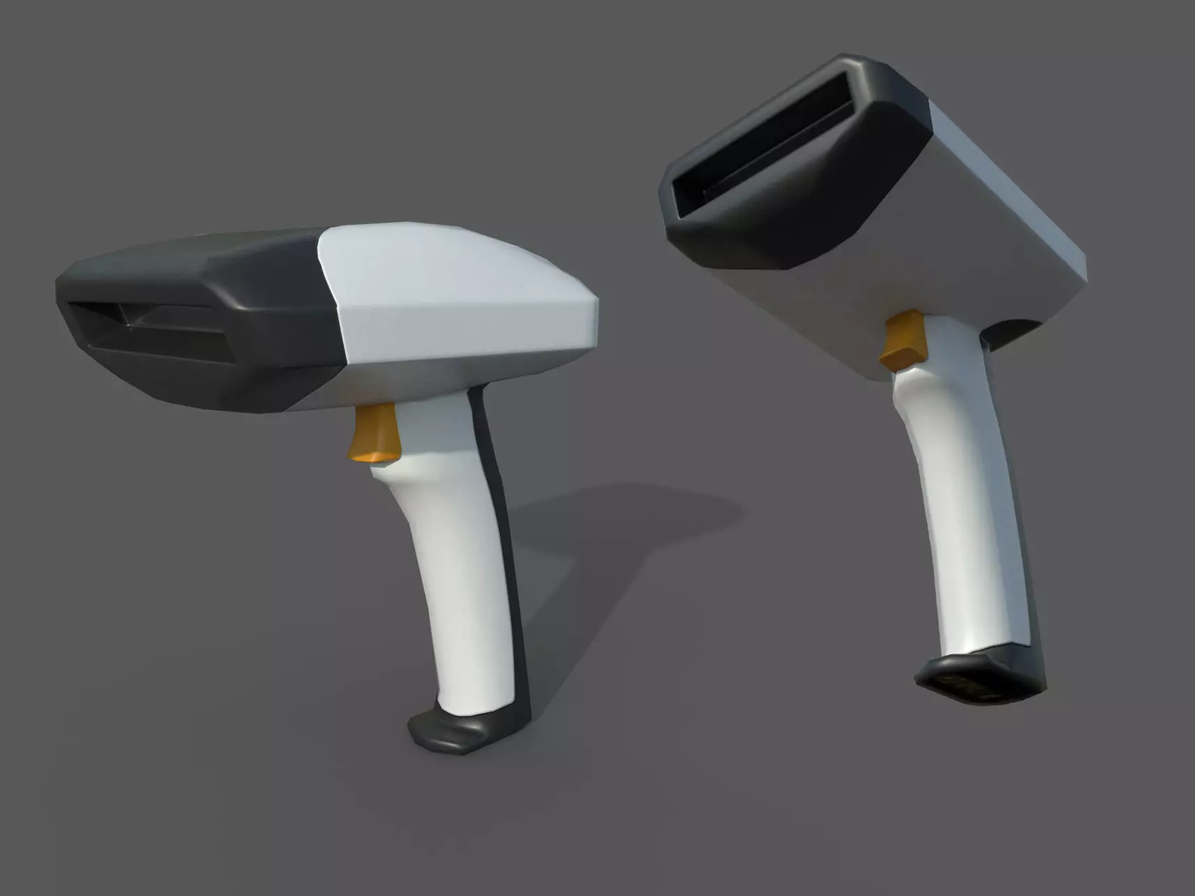 Barcode reader - PBR - lowpoly Low-poly 3D model