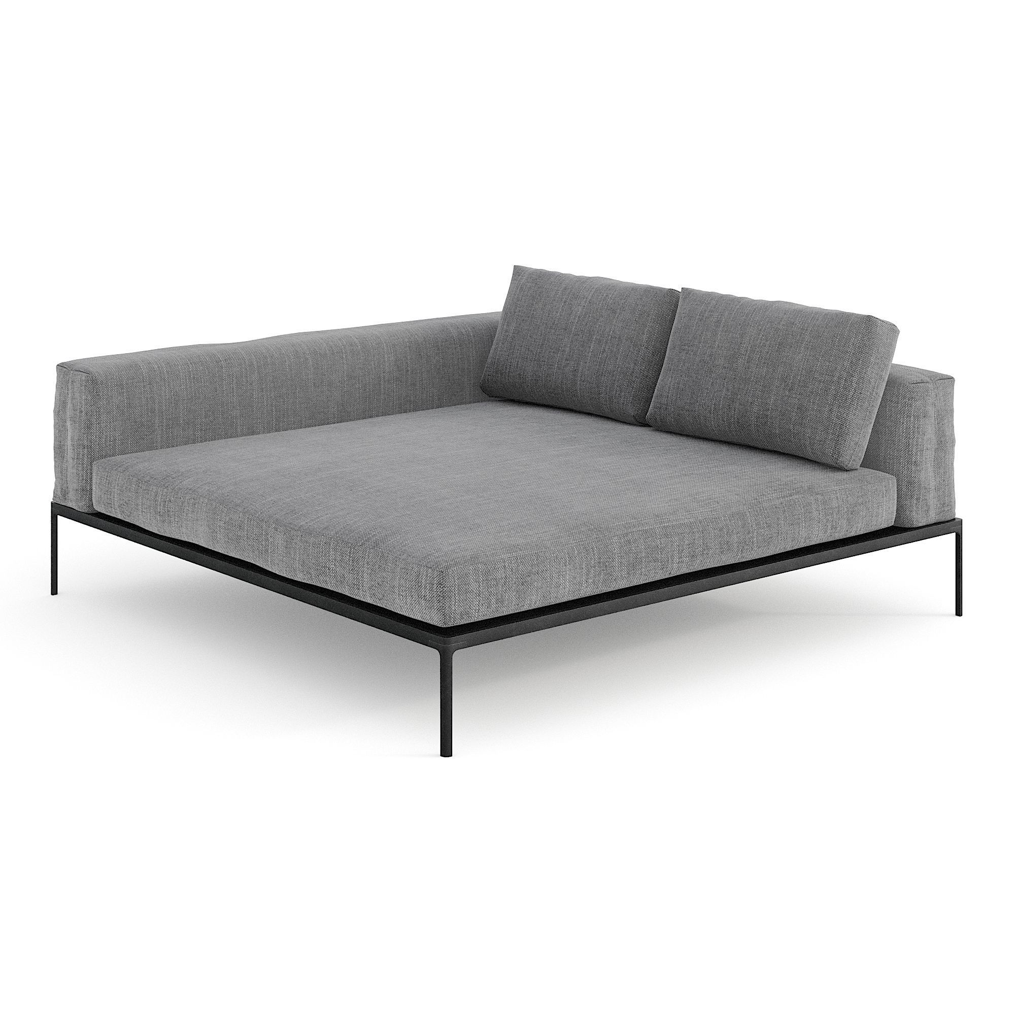 Gloster Grid Outdoor Lounge Pack 3D model_7