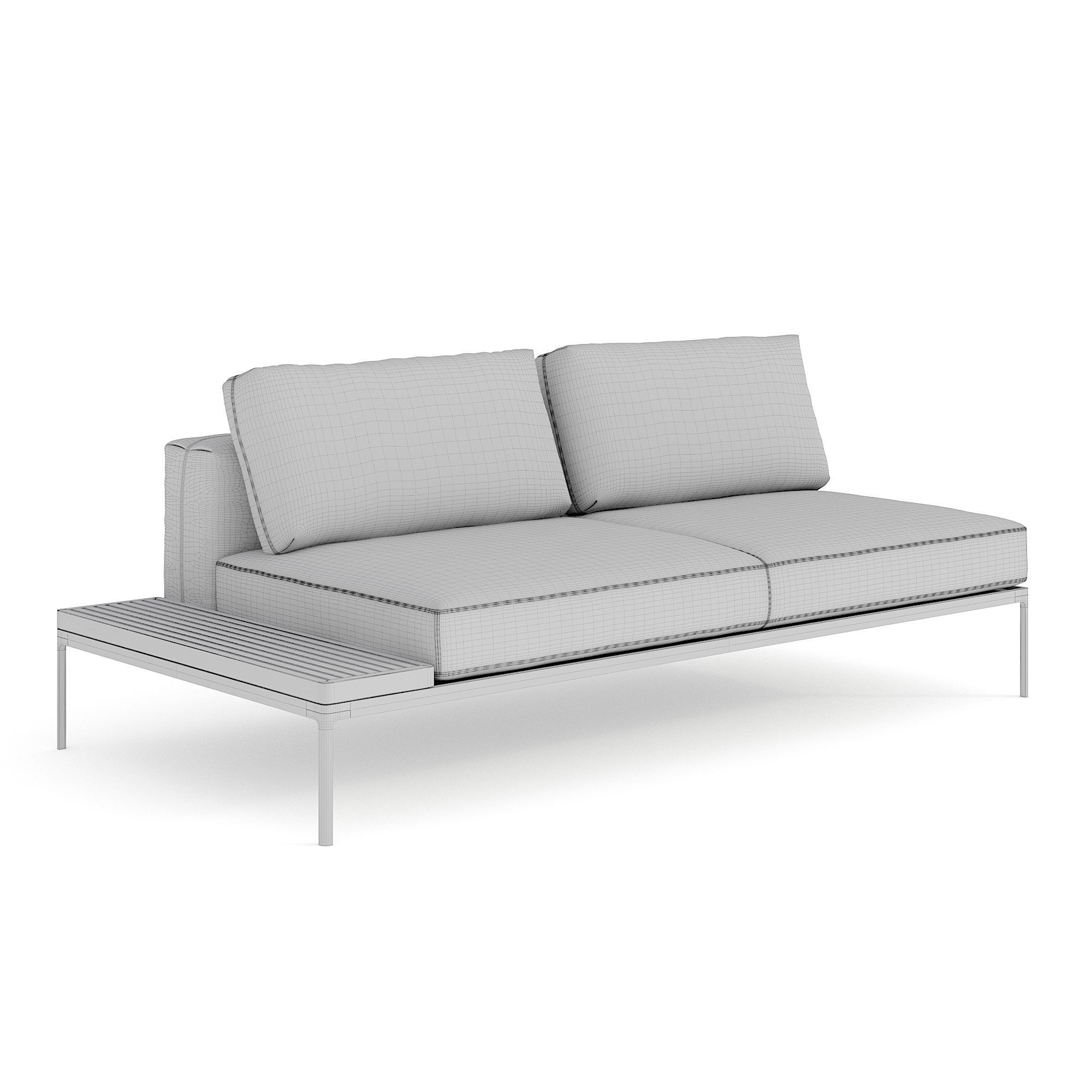 Gloster Grid Outdoor Lounge Pack 3D model_19