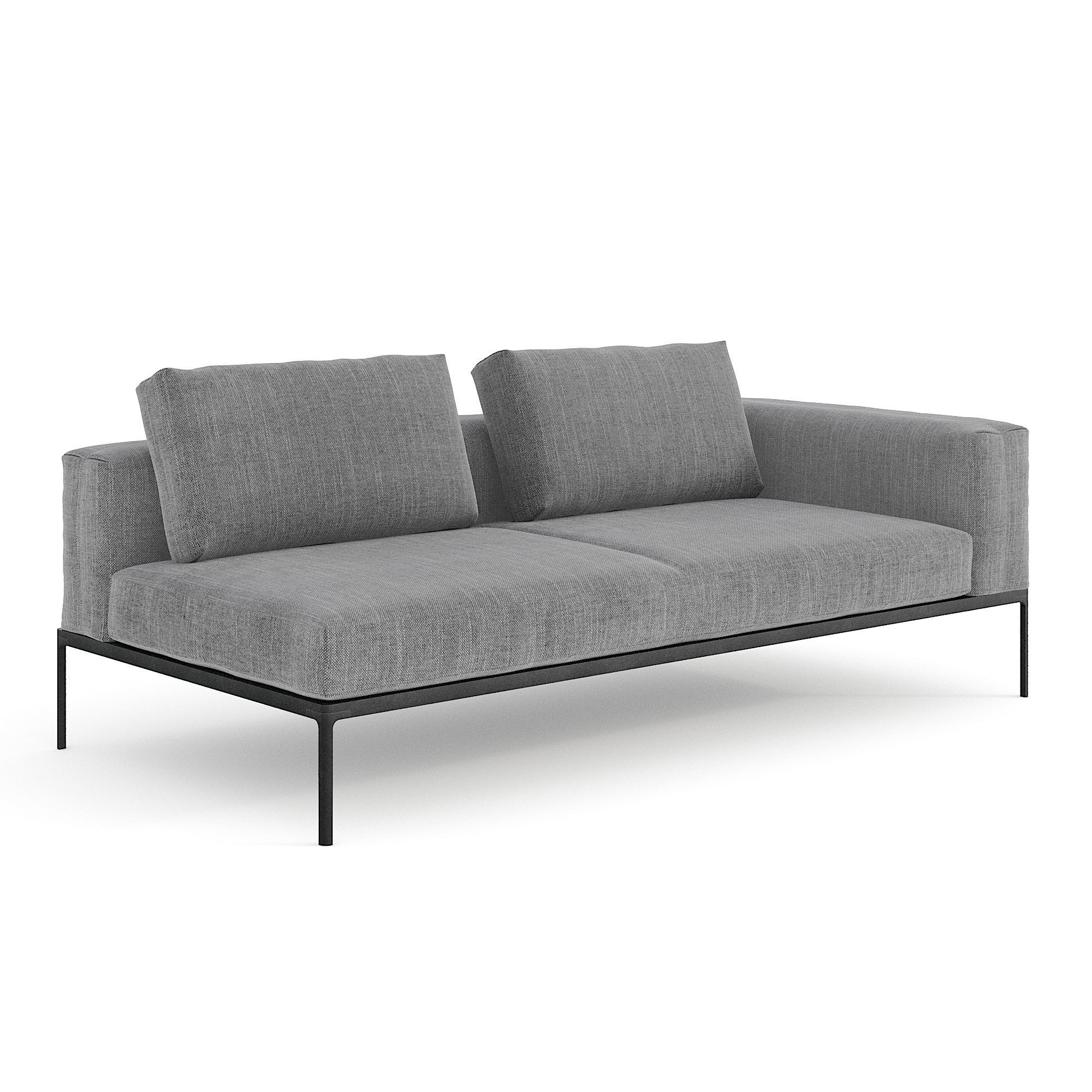 Gloster Grid Outdoor Lounge Pack 3D model_2