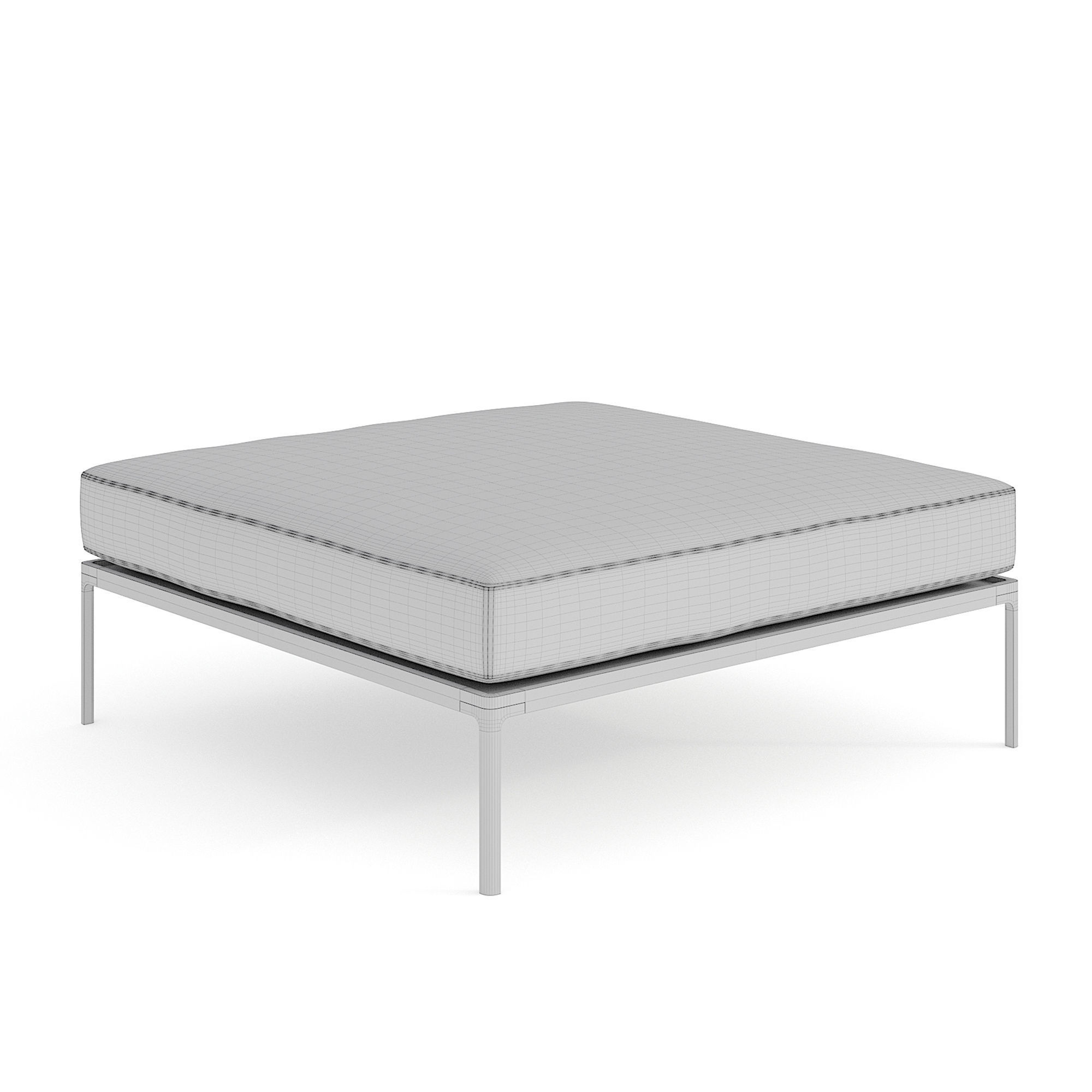 Gloster Grid Outdoor Lounge Pack 3D model_25