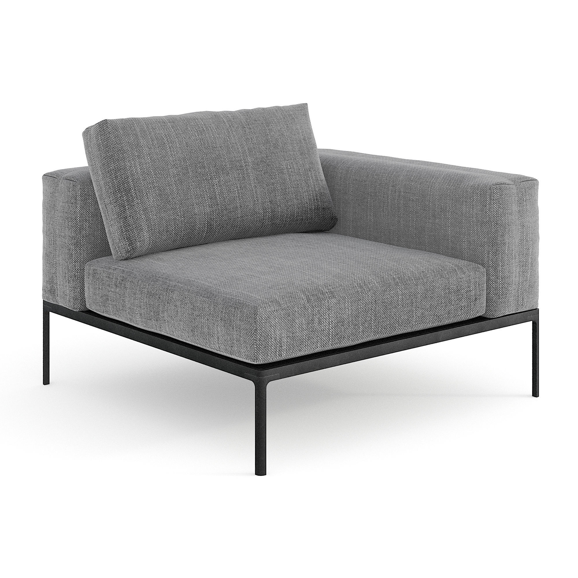 Gloster Grid Outdoor Lounge Pack 3D model_11