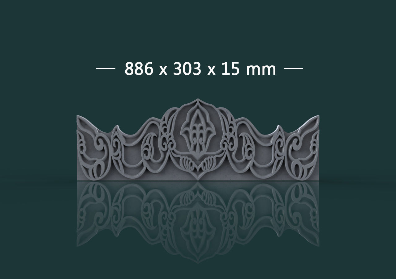 Mosque Minbar 3d stl model for cnc Carving 3D print model_7