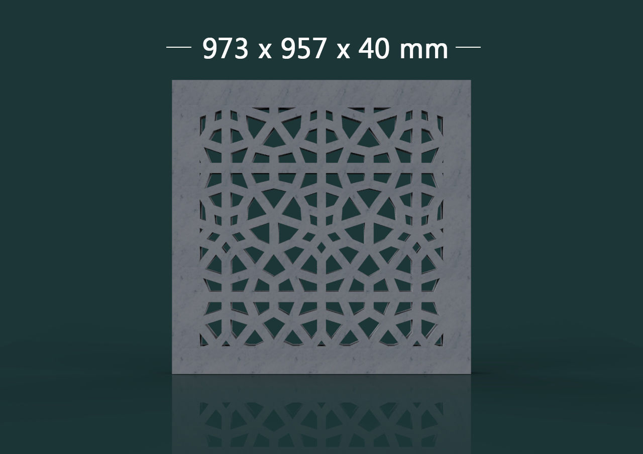 Mosque Minbar 3d stl model for cnc Carving 3D print model_8