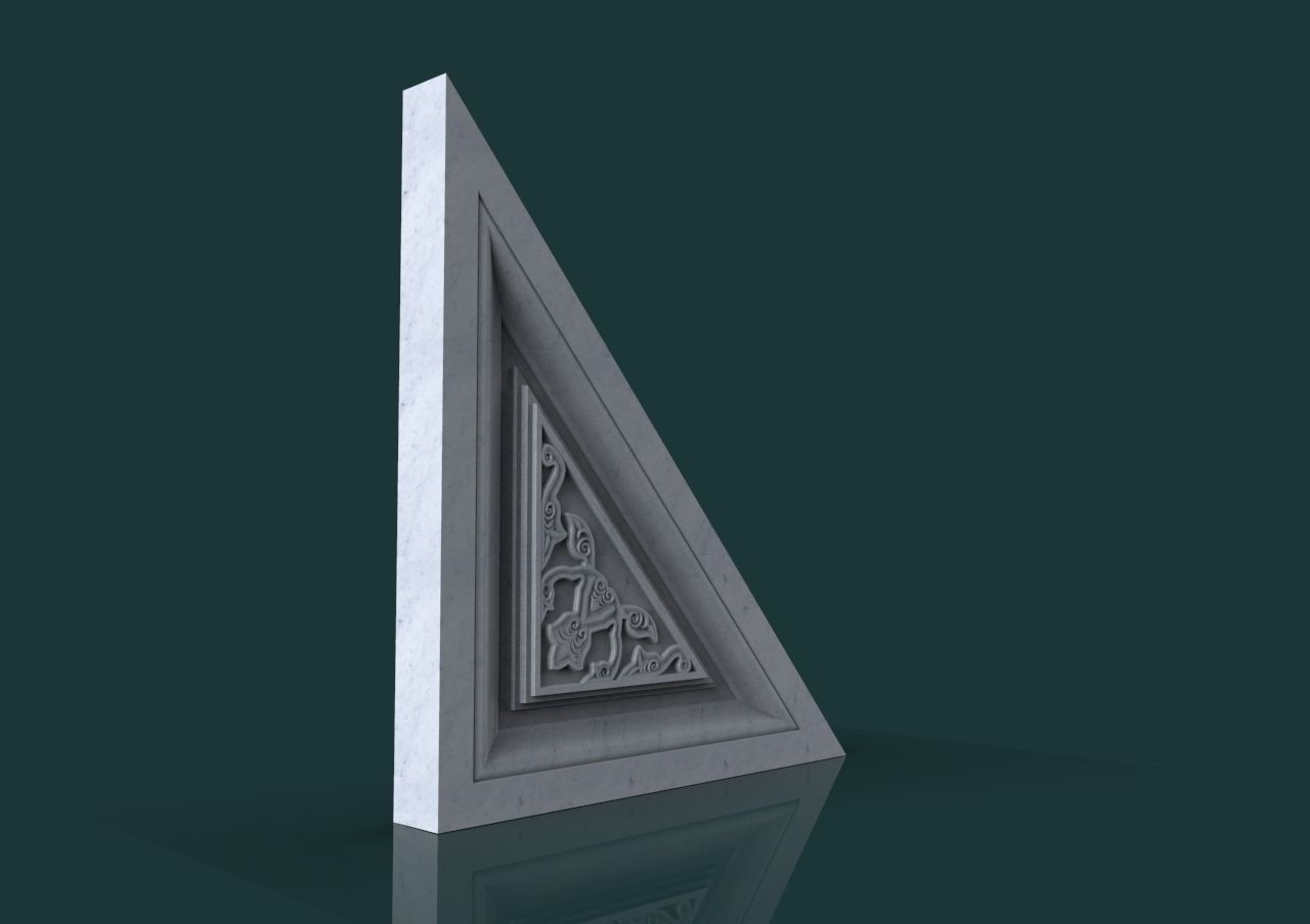 Mosque Minbar 3d stl model for cnc Carving 3D print model_18