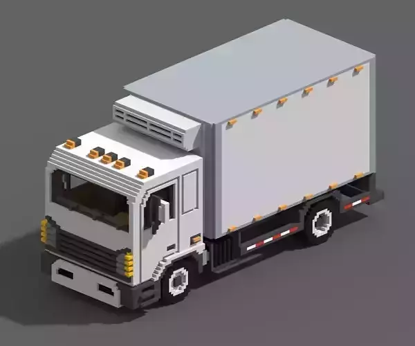 Voxel Refrigerator Truck