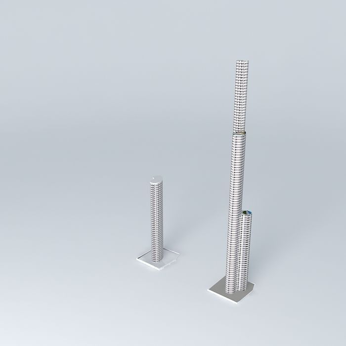 Lodha Place Free 3D model_1