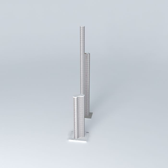 Lodha Place Free 3D model_2