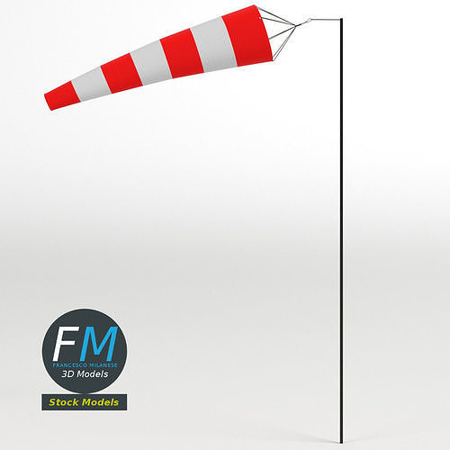 Anemoscope windmill 3D model