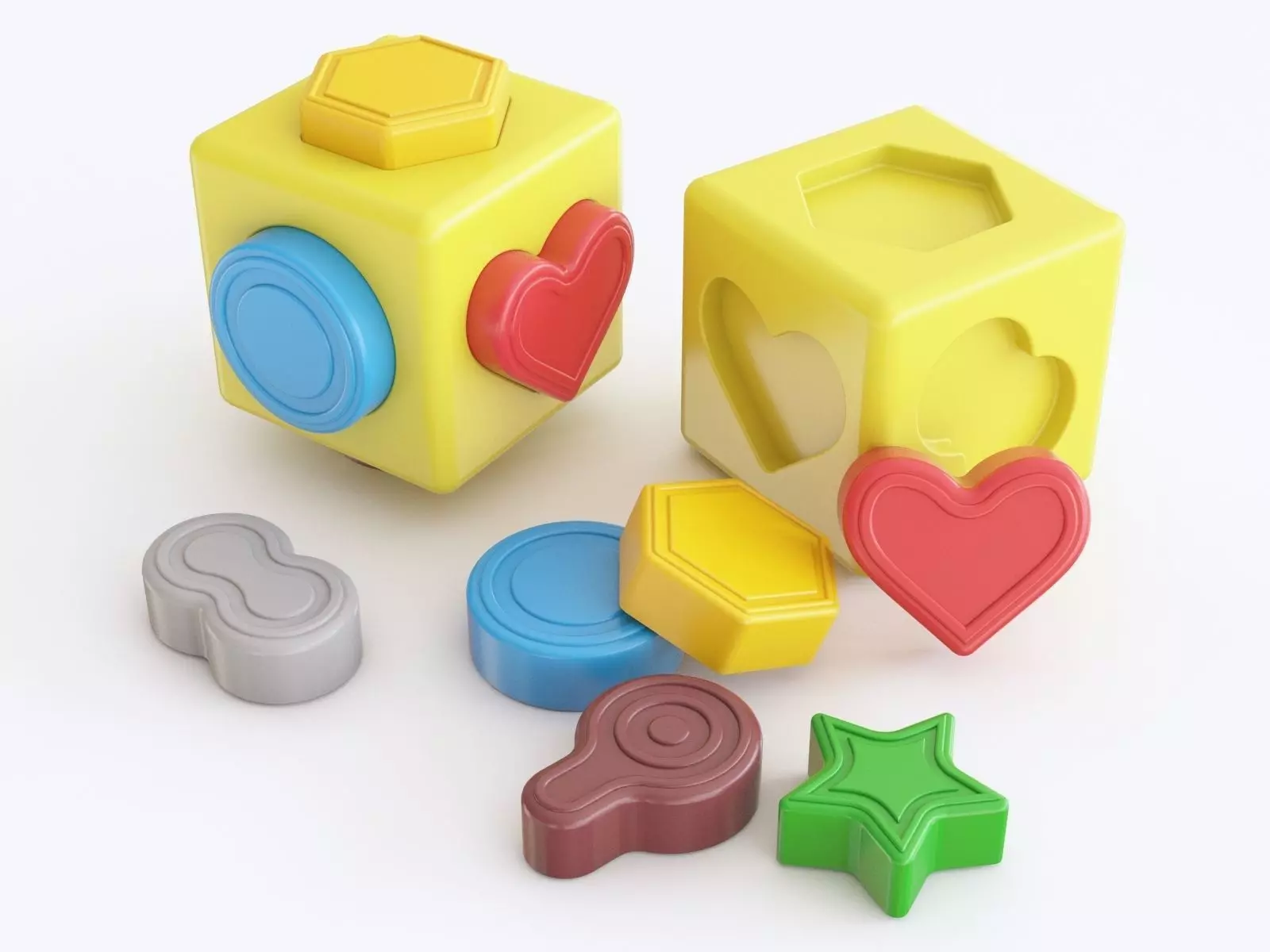 Baby toy 01 3D model