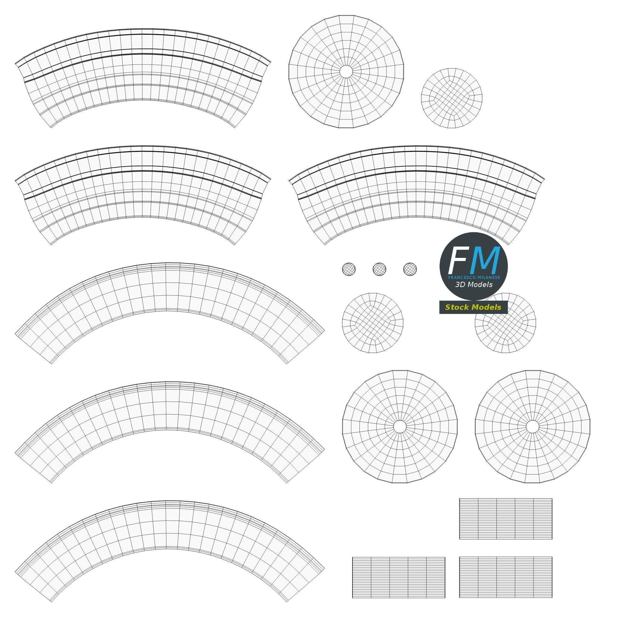 Telephone pole 3D model_12