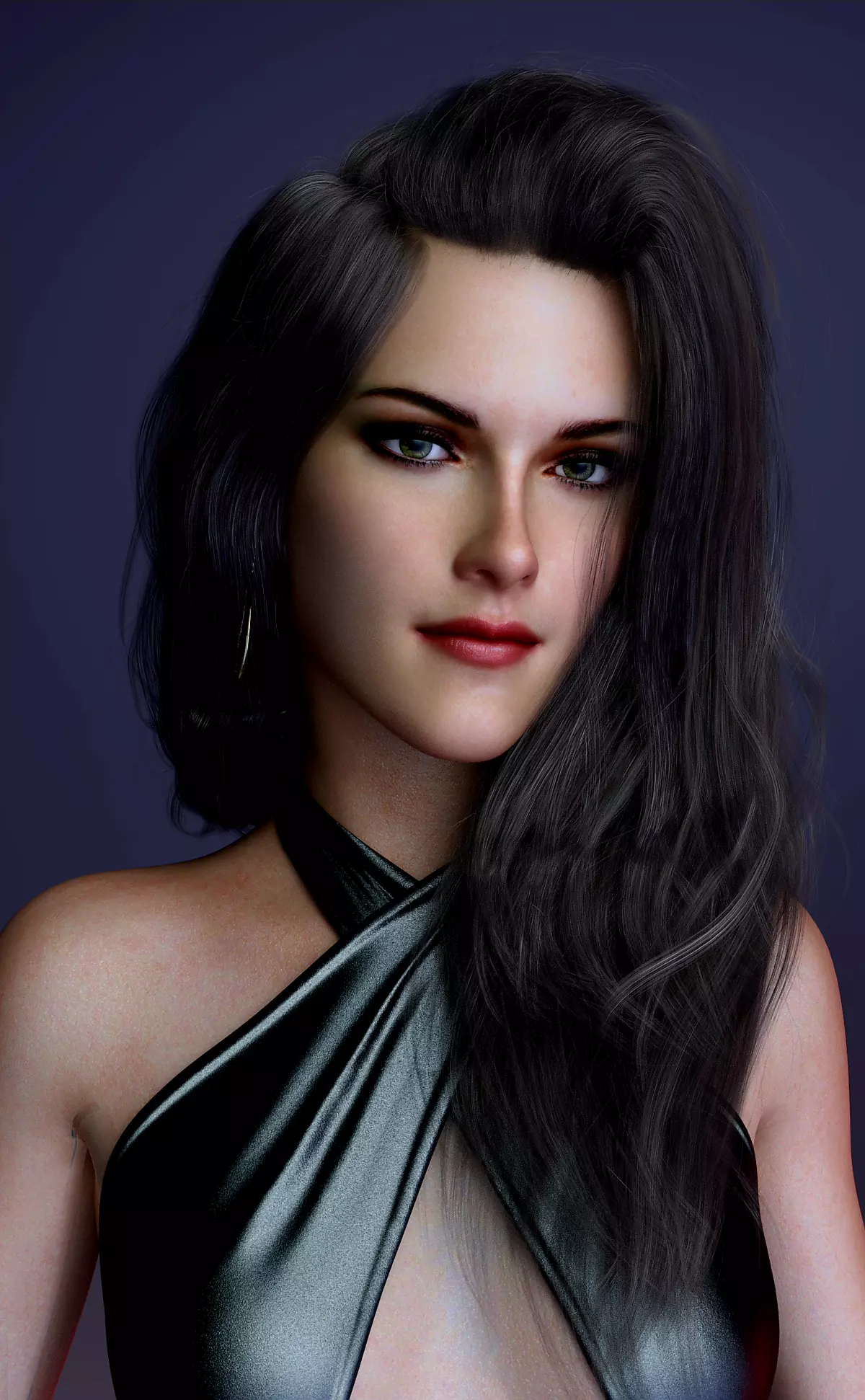 Kristen Stewart 3D model_0
