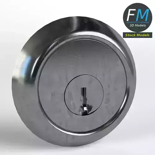 Key hole detail 3D model