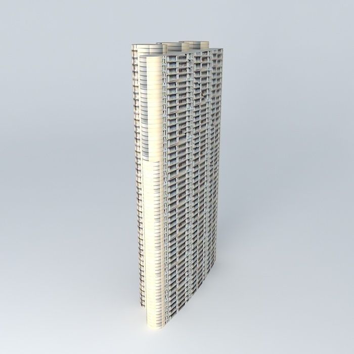 Raheja Atlantis Free 3D model_1