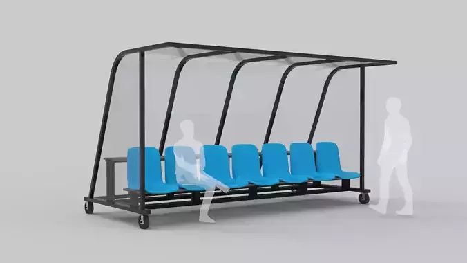 Team Shelter 3D model