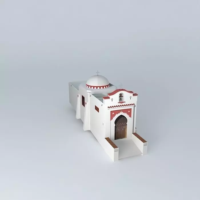 CALVARY CHAPEL OF NEIGHBORHOOD IN SANTA POLA Free 3D model
