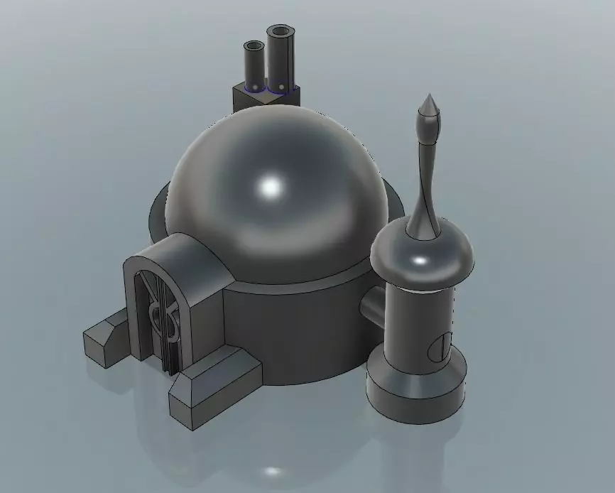 Sand Dune Hut 3D print model