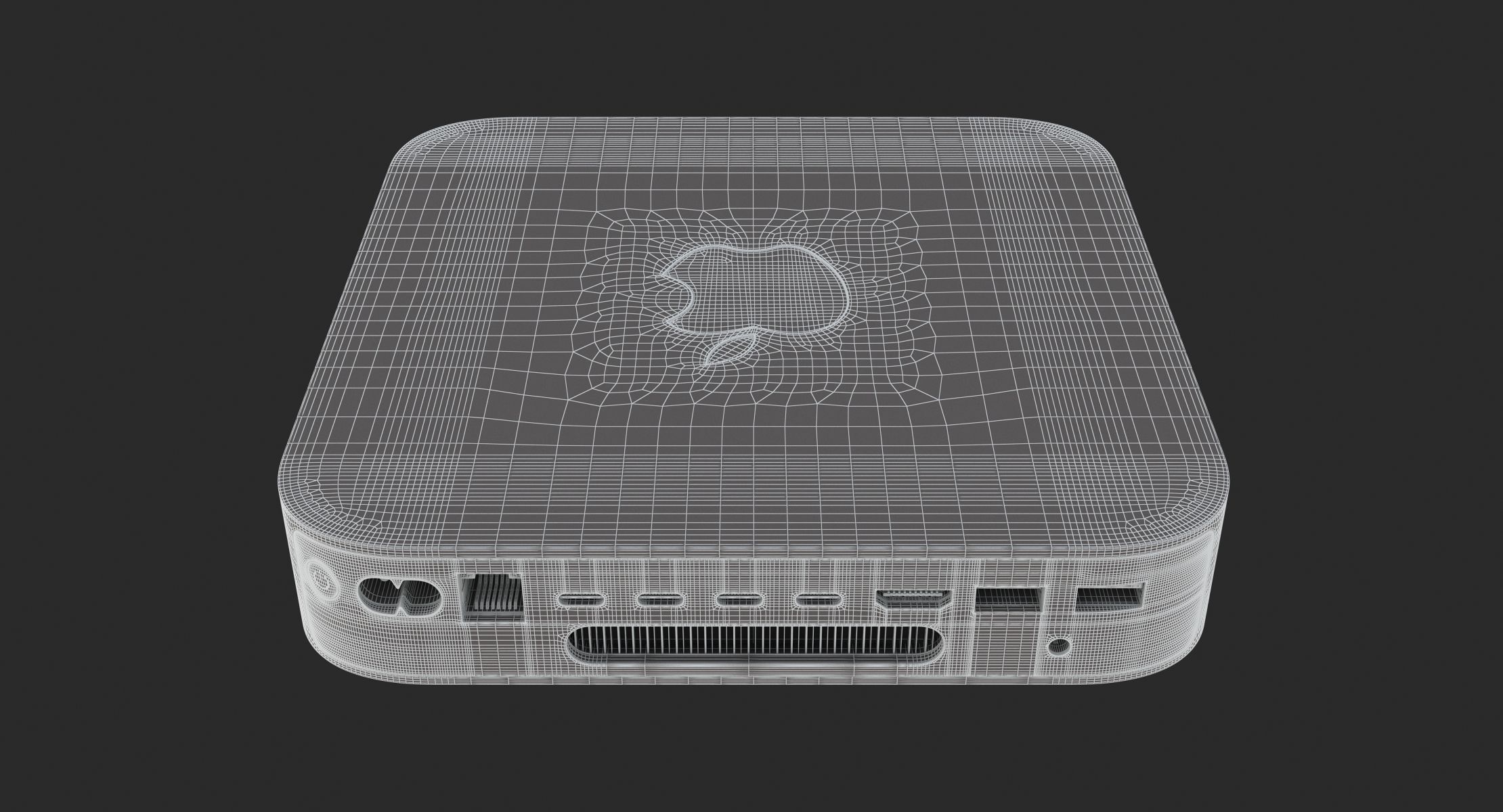 Apple Mac Mini 2018 3D model_9