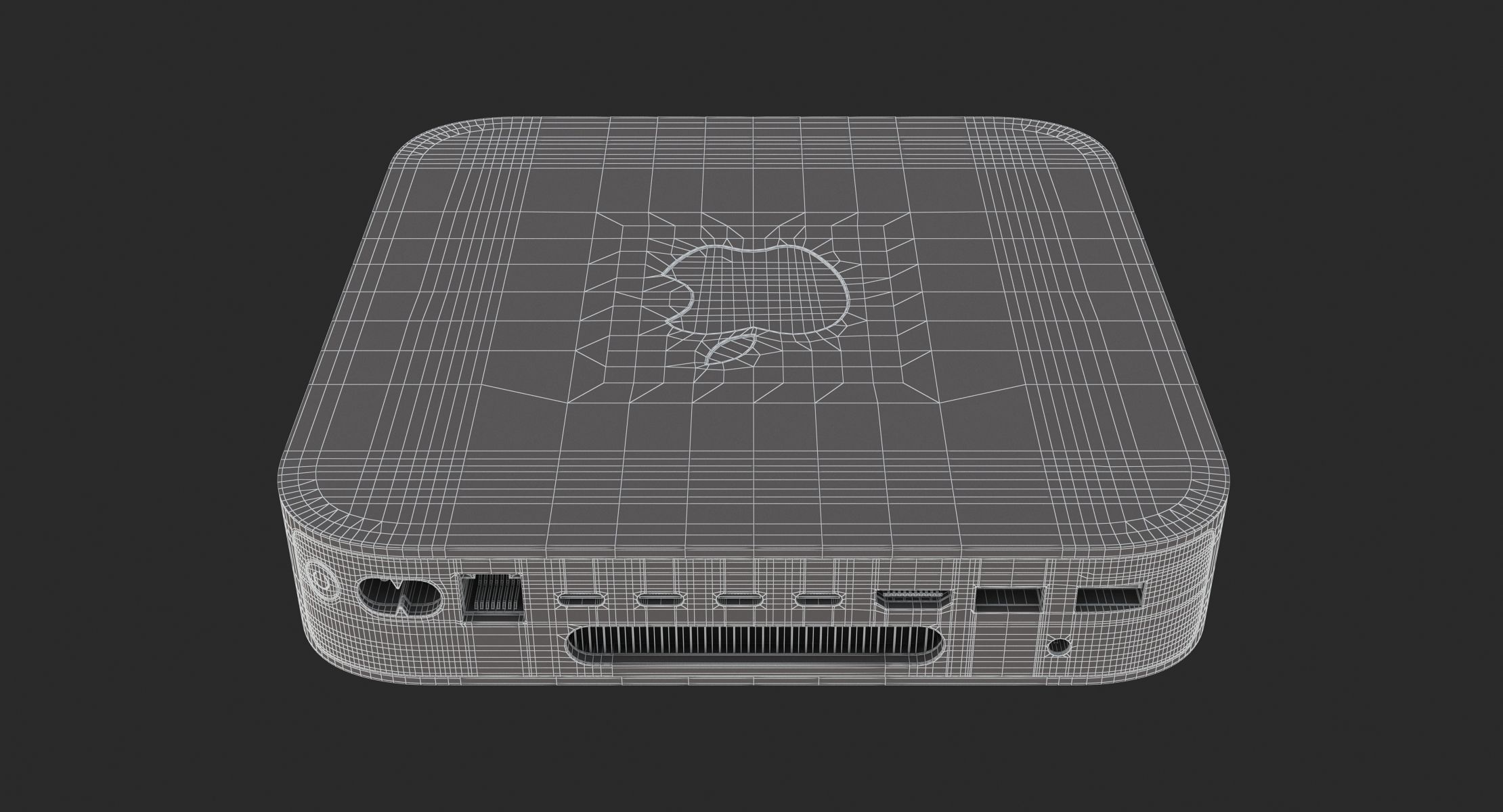 Apple Mac Mini 2018 3D model_8