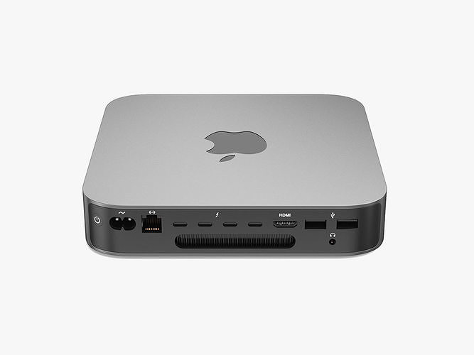 Apple Mac Mini 2018 3D model