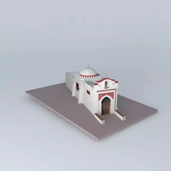 CALVARY CHAPEL IN SANTA POLA version 4 Free 3D model