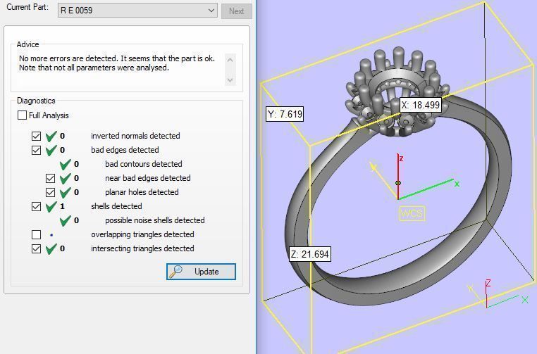 Ring R 0059 3D print model_5